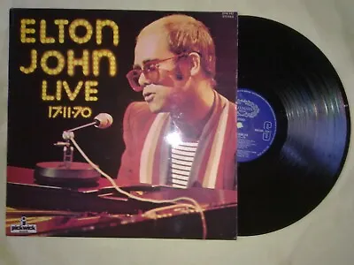 £14 • Buy Elton John Live 17-11-70 Lp (ex) 1971