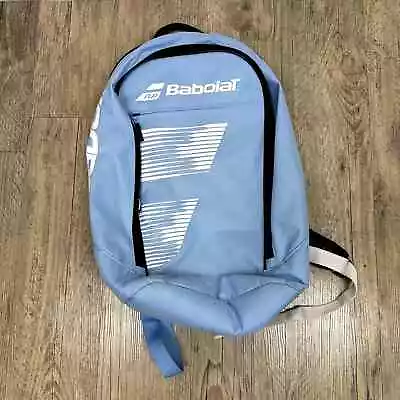 Babolat Tennis Backpack Blue White Multi Compartment Zip • $24.49