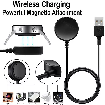 Smart Watch Charger Dock Cradle Cable Magnetic USB Type C For Samsung Galaxy AU • $13.99