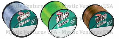 Berkley Trilene Big Game Mono Fishing Line - 1/4 Lb Spool - Pick Color/Line Test • $10.99