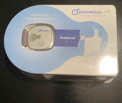 BodyMedia FIT Body Monitoring Weight Management Armband Calorie Burning Tracker • $10.99