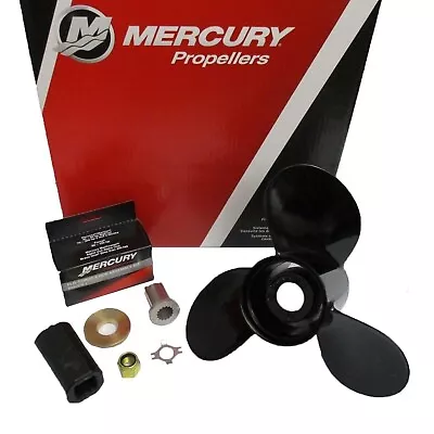 Mercury New OEM Black Max Propeller 13-1/4x17 Prop 48-77344A45 13.25  X 17 Pitch • $189.10