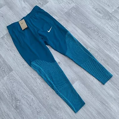 Nike Strike Dri Fit Slim Track Pants Training Bottoms - Green Abyss [DV9269-301] • $95.73