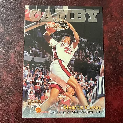 1996 The Score Board Set MARCUS CAMBY ROOKIE #2 UMASS ** MINT ** • $1.99