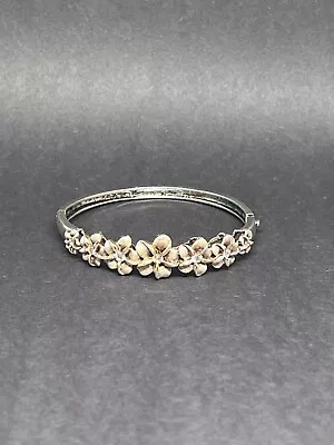 Vintage Sterling Silver Clear CZ Bracelet Pre-Owned  • $40