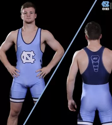 Nike Team UNC North Carolina Tar Heels ACC Wrestling Singlet Men's Small Unitard • $745