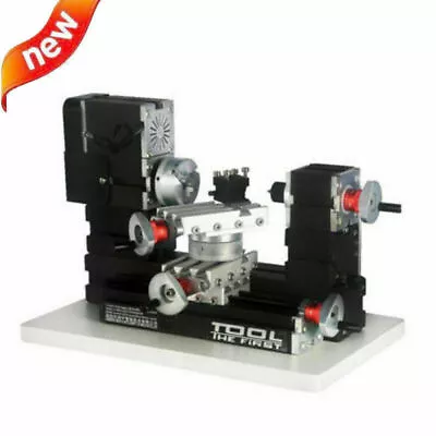 60W Mini Metal Rotating Lathe Motor Tools High Power Drilling Machine 12000rpm • $318.59