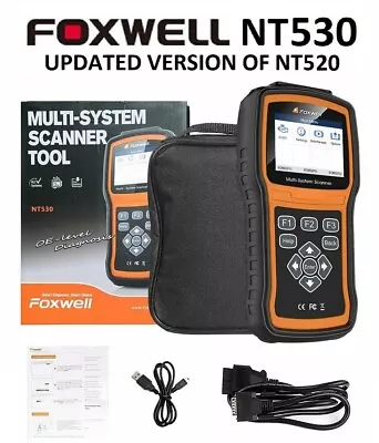 FOXWELL NT530 For BMW MINI DIAGNOSTIC SCANNER TOOL ABS SRS CODE READER NT510 520 • $148.82