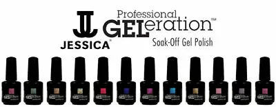 £12.09 • Buy Jessica Geleration UV Gel Polish - Classic Colours - Choose Yours - 15ml Each