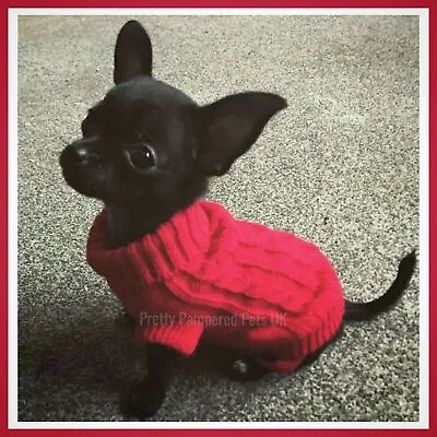 £10.99 • Buy XXXS XXS XS Small Chihuahua Clothes Teacup Tiny TOY Mini Breeds Puppy Dog Coat