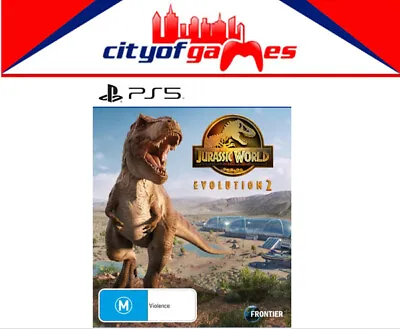 Jurassic World Evolution 2 PS5 Game Brand New & Sealed In Stock • $69.95