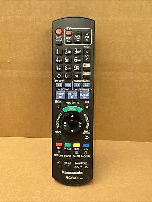 Genuine N2QAYB000618 HDD DVD IR6 Recorder Remote For Panasonic DMR-HW100 HW200 • £19.99