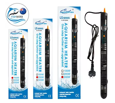 Aquarium Fish Tank Heater Automatic Submersible Thermostat Glass Marine Fresh • $18.99