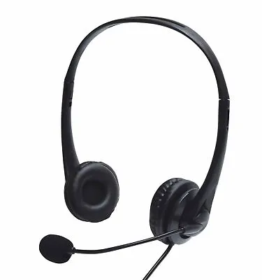 USB Multimedia Customer Service Call Centre Headset With Boom Microphone • £17.92