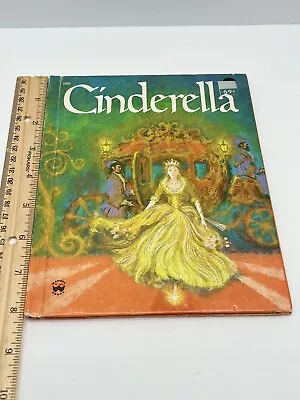 Vintage CINDERELLA Wonder Book #660 - 1954© 1978 Ed. Ruth Ives • $10