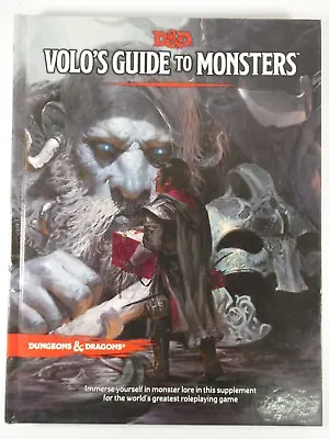 $85 • Buy D&D Dungeons And Dragons Volo's Guide To Monsters Manual Book 5th Edition