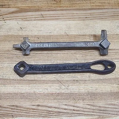 Vtg Williams Cin’Ti 1 1/4  - 2  Valve Wrench & Ken Tool G14 Drain Plug Wrench • $20