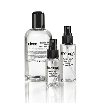 Mehron Barrier Spray Makeup Setting Spray 3 Sizes Available • $13.95