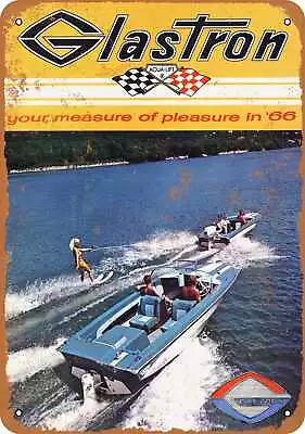 Metal Sign - 1966 Glastron Boats - Vintage Look Reproduction • $18.66