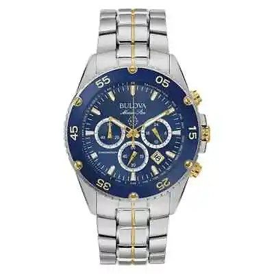 Bulova - Marine Star Collection Men's Quartz Watch - 98B400 / NEW WITH TAGS • $149.99