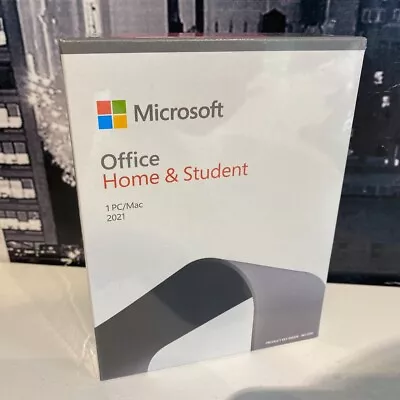 Microsoft Office 2021 Home Student Windows 10 11 PC Mac Ventura Sonoma LIFETIME • £89.99