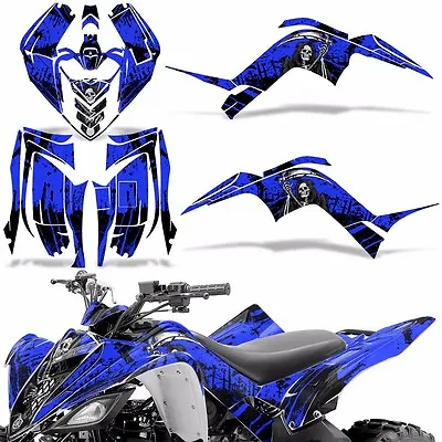 Yamaha Raptor 90 Decal Graphic Kit Quad ATV Decal Wrap Racing Parts 09-15 REAP U • $79.95