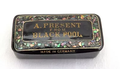 £3.99 • Buy Attractive Victorian Papier Mache Snuff Box From BLACKPOOL