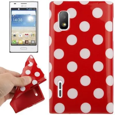 Cell Phone Cover Bumper Dots Protection Case Design For Lg Optimus L5/E610 Neu • £13.06