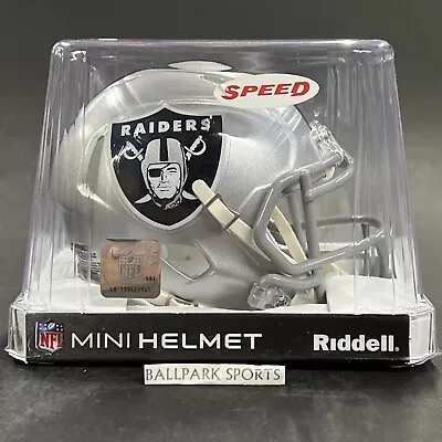 Las Vegas Raiders Speed Mini Helmet Riddell NFL Licensed Brand New! • $32.99