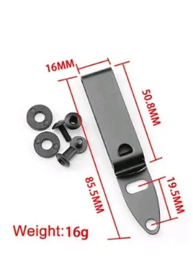 K Sheath Waist DIY Metal Clip Belt Knife Sheath For Kydex Sheath  (1 PC) • $8.75