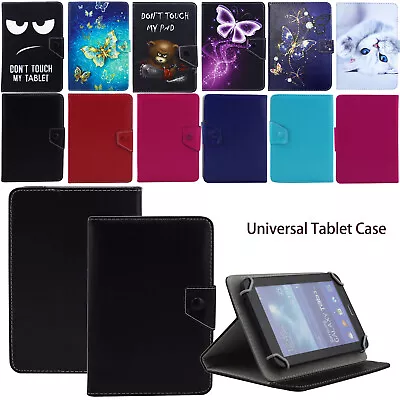 For Universal Android Tablets 7  8  9  10  10.1  Folio Leather Stand Case Cover • $10.99