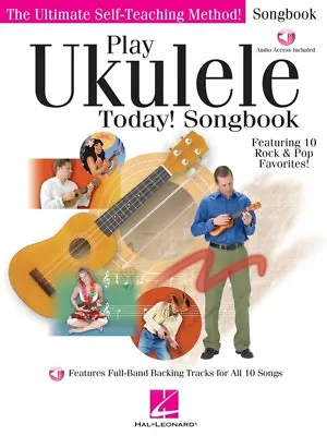 $22.90 • Buy Play Ukulele Today Level 1 Book Includes Online Media Teach Yourself How To Play