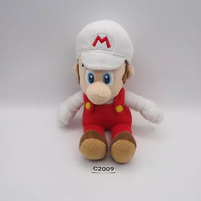 Super Mario Bros Fire C2009  Sanei Plush 8  MISSING MUSTACHE Toy Doll Japan • $12.05