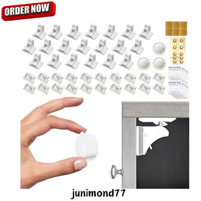 Cupboard Locks For Children 20 Pack Magnetic Child Safety Lock Latches W/3 Keys • £27.99