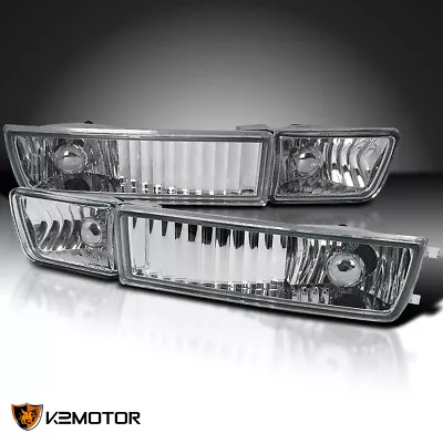 Fits 1993-1998 VW Golf Jetta Cabrio Bumper Signal Driving Fog Lights Lamps L+R • $42.17