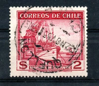 Chile Estampilla Con Matasellos De La Localidad De Quellon • $4.50