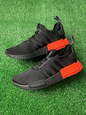 $50 • Buy Adidas NMD Black Red Mens 8 Running Shoes