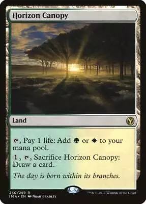 Horizon Canopy Iconic Masters PLD Land Rare MAGIC THE GATHERING CARD ABUGames • $5.85