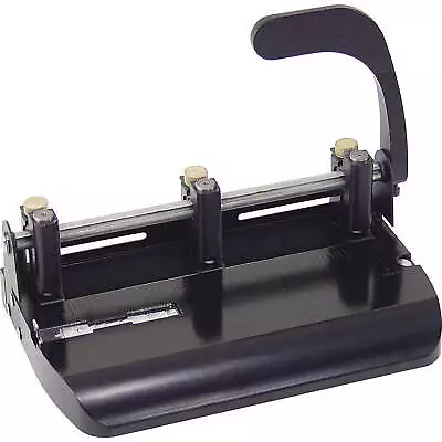 Heavy Duty Adjustable 2-3 Hole Punch With Lever Handle Black • $36.10