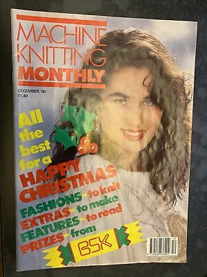 £1.99 • Buy Machine Knitting Monthly Magazine - December 1990 Christmas Fashions