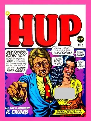 HUP #1 2000 5th Print PROBERT CRUMB MR. NATURAL DEVIL GIRL UNDERGROUND • $19