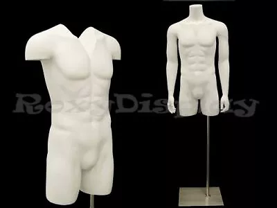 Male Mannequin Torso With Removable Neck And Arms #MD-TMW-IV • $219