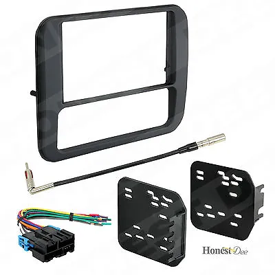 95-3312G Double Din Radio Install Dash Kit & Wires For Firebird Car Stereo Mount • $43.95