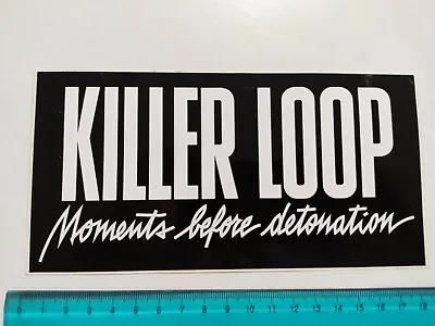 Adhesive Killer Loop Sticker Autocollant Aufkleber Vintage 80s The Original • $25.73