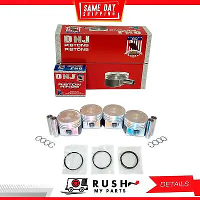 97-06 Piston And Ring Kit For Audi Volkswagen A4 1.8L L4 DOHC 20v DNJ PRK800 • $162.34