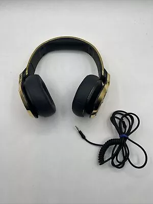 Monster 24k DJ-Style Over Ear Headphones Gold Limited Edition Nice • $190