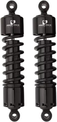 Progressive 412 Black 11  Heavy Duty Rear Shocks For 91-17 Harley Dyna FXD • $344.95