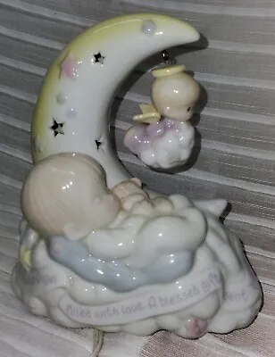 Precious Moments Child's Nightlight  My Prescious Angel Filled With Love  Boy • £19