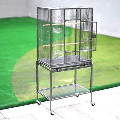 Large Rat Ferret Chinchilla Hamster Pet Cage Small Animal House With Stand Bar • £85.95