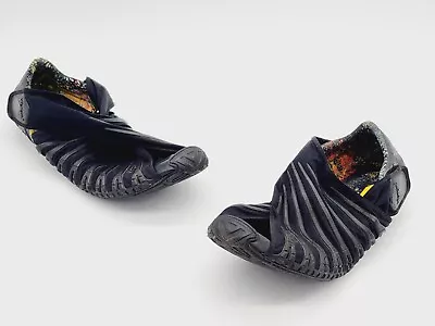 Vibram Furoshiki 18MAD06 Black Wrap Shoes Low Top Mens Size 12.5-13US 46EU • $70